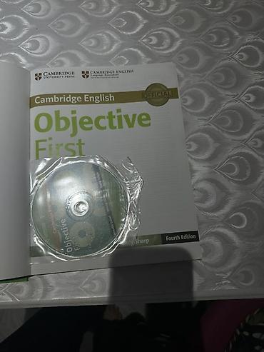cd disk: Məhsul: Cambridge English Objective First – Fourth Edition (B2 English — 3