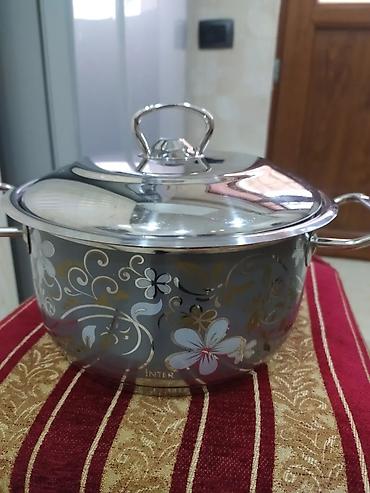 samovar 10 litr: Qazan, rəng - Boz, Paslanmayan polad, 3 l, Türkiyə — 5