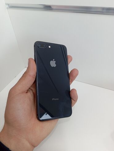 Xiaomi: IPhone 8 Plus, 64 GB, Black Titanium, Barmaq izi