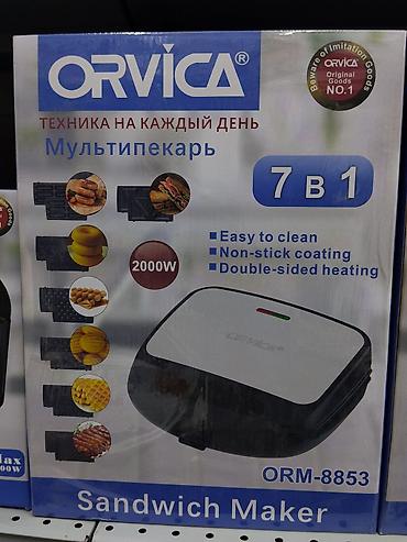 вафельница 7 в 1: Мультипекарь ORVICA ORM-8853 — 7 в 1 Основные возможности: - — 1