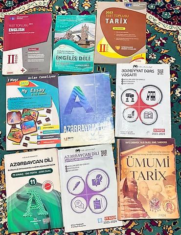 Digər: Bədii kitablar və 3cü qrup üçün hazırlıq kitabları ucuz qiymətə — 1