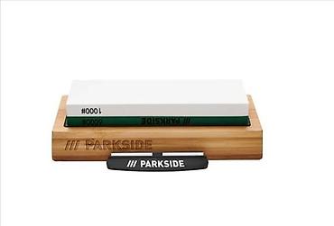 Ostali pribor i dodaci za alate: PARKSIDE dvostrani kamen za oštrenje noževa sa postoljem - — 8