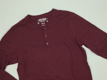spodnie woskowane białe: PULL&BEAR, Long-sleeved top for men, size M (EU 38)