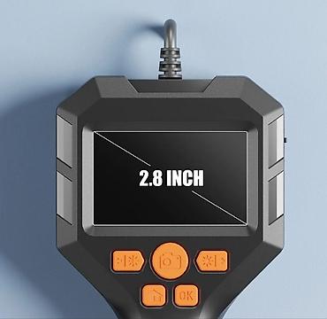 эндоскоп для машины: Эндоскоп промышленный с IPS-экраном, размер 2.8. Камера диаметром 3.9 — 2