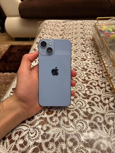 Apple iPhone: IPhone 14, 128 GB, Mavi, Face ID