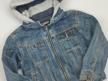 kurtka narciarska chłopięca 4f: Children's jeans jacket, 3-4 years, 98-104 cm, condition - Good