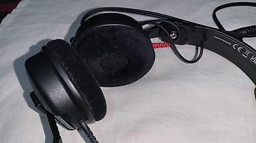 наушниктер: Зымдуу кулакка кийилме кулакчындар, Sennheiser, Жаңы, түсү - Кара — 4