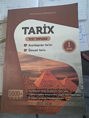codera informatika pdf 2024: Məhsul: “Tarix – Test Toplusu” (I hissə) Anar İsayev çox az istifadə — 1