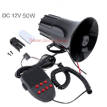 Tuning oprema: Megafon manji 30w Manji megafon od 30W je 2500din i radi na 12V, sa — 4