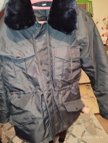 мужская одежда burberry: Куртка 4XL (EU 48), цвет - Голубой