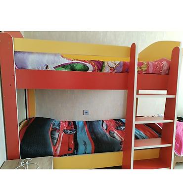 mebel satışı: Oğlan və qız üçün, İşlənmiş, Çarpayı, Matras ilə, Siyirməli — 1