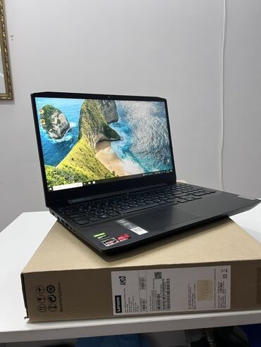 Ноутбуки: Ноутбук, Lenovo, 16 ГБ ОЗУ, AMD Ryzen 5, 15.6 ", Б/у, Игровой, память SSD
