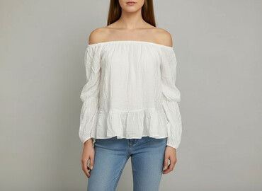 sukienki plisowane na wesele allegro: Angel, Women's blouse, size XS