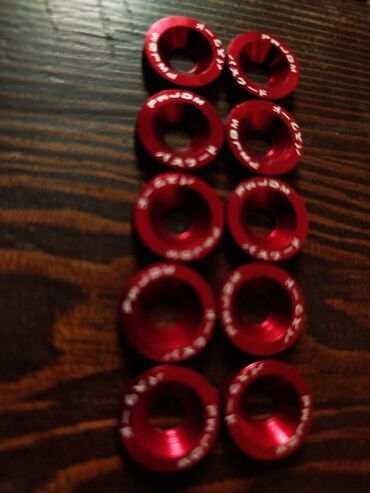 Аксессуары и запчасти для электротранспорта: Продаю, шайбы под болт м5. 10 шт. Цена 400 сом. ЛИСТАЙТЕ ФОТО — 2