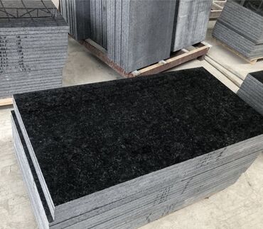 Фасадные гранитные плитки: Черные, темные граниты Гранит, натуральный камень. Не искусственный а — 2