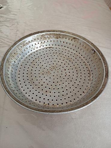 su dalgasi fen: Metal süzgəc/traylı buxar səbəti - Material: metal - Forma: dairəvi — 1