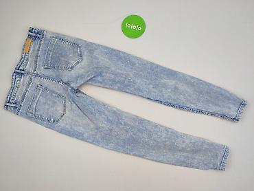 high waist: Stradivarius, Jeansy damskie, rozmiar S — 3