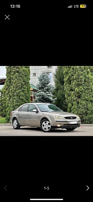 lexus 2007 3 5 es: Ford Mondeo: 2002 г., 1.8 л, Механика, Бензин, Седан — 2