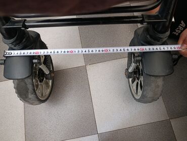 Коляски: Коляска, цвет - Коричневый, Б/у — 5