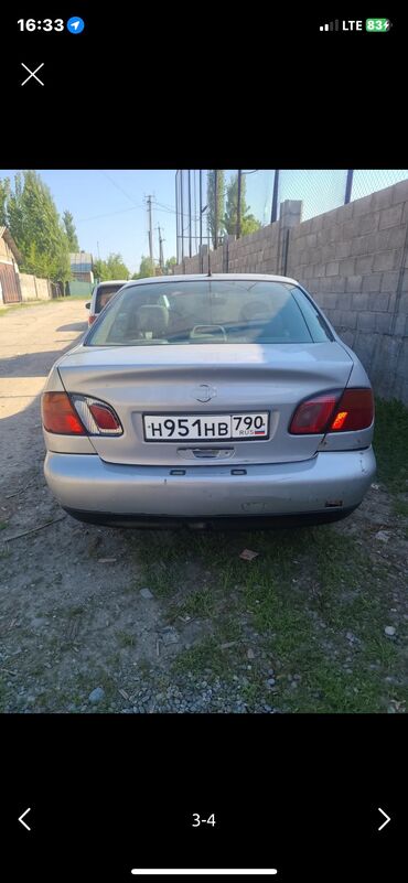 Nissan: Nissan Primera: 1999 г., 2 л, Механика, Бензин, Седан