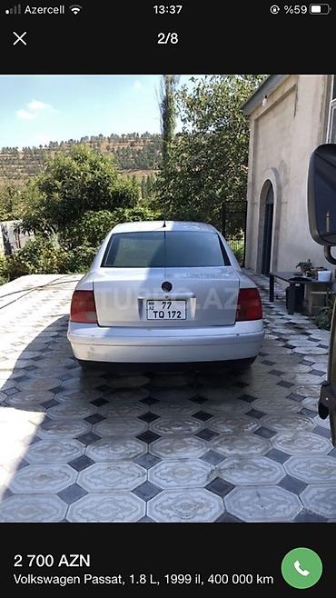 kreditle prava almaq: Volkswagen Passat: 1.8 l | 1999 il Sedan — 2