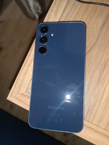filəş kart: Samsung Galaxy A55, 256 GB, rəng - Göy, Sensor, Barmaq izi, İki sim kartlı