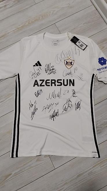 ağ şalvarlılar: Futbolka, Adidas, L, rəng - Ağ — 2