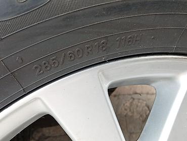 Lexus: Salam 4 eded 285 60 R18 Lexus Toyota orijinal yüngül lehimli disk + — 6