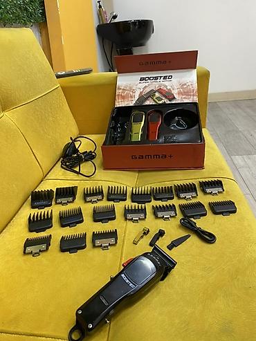 Gamma+ Boosted saç kəsim maşını dəsti Peşəkar bərbərlər və bərbərliyə