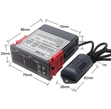 antik service: STC-3028 İki kanallı temperatur və rütubət nəzarətçisi - Giriş — 2