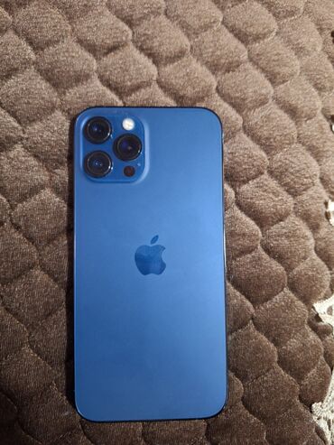 Apple iPhone: IPhone 12 Pro Max, 128 GB, Pacific Blue