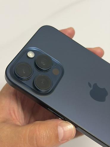 86: IPhone 15 Pro Max, Б/у, 256 ГБ, Blue Titanium, Защитное стекло, Чехол, 86 % — 6