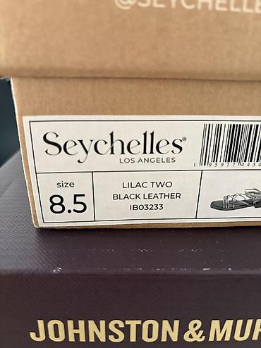 qara ayaqqabılar: TEZE HEC QEYINILMEYIB. RAZMER UYGUN GELMEDI Seychelles 38,5 Razmer — 3