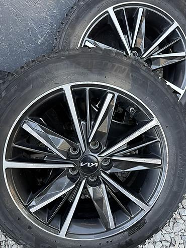 android avto: Комплект зимних колес на дисках KIA - Шины: Michelin (шипованные) — 5