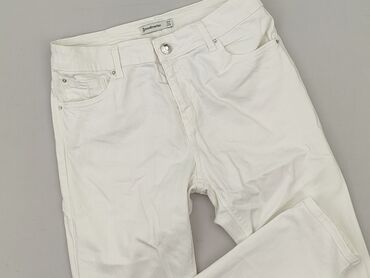 buty z paskiem wokół kostki: Stradivarius, Jeansy damskie, rozmiar S