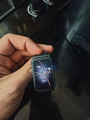 changan honor: Honor Watch ES smart saat - 1.64" AMOLED ekran (dikdörtgəvi forma — 2