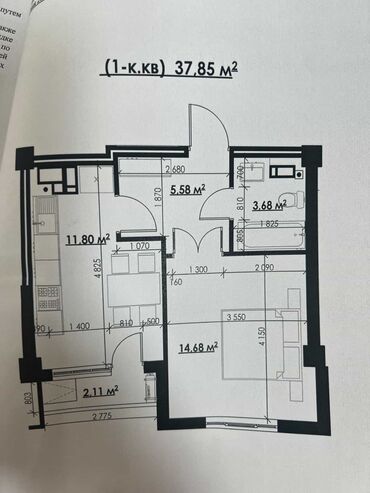 Склады и мастерские: Продается 1 комнатная квартира от собственника! СК ЭМАРК строй ЖК — 16