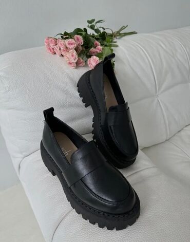 туфли на платформе: Туфли Anta, 40.5, цвет - Черный