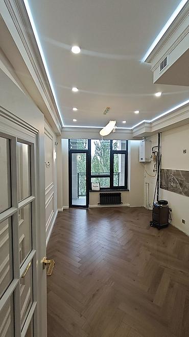 Продажа квартир: 1 комната, 51 м², Асанбай мкр Элитка, 6 этаж, Дизайнерский ремонт — 2