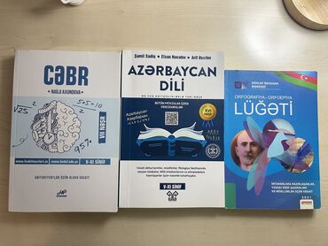 İdman və hobbi: Riyaziyyat cəbr qayda kitabı,Azərbaycan dili hədəf qayda kitabı və