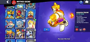 brawl stars 2: Brawl Stars oyun hesabı - Trophies: 25,967 - Prestige: 6 - Toplanmış — 9