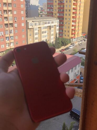 işlenmiş ucuz telefonlar: IPhone 7, 256 ГБ, Красный