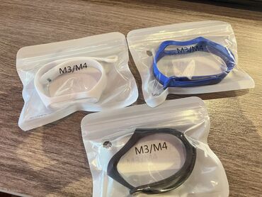 xiaomi mi4: Продаю запакованные ремешки для Mi Band 3/4. Цвет:черный,белый, синий