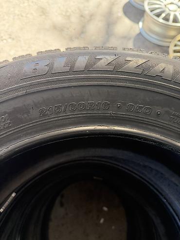 15000: Шины 215 / 60 / R 16, Зима, Б/у, Комплект, Легковые, Япония, Bridgestone — 3
