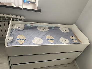 bunk bed: Детская кровать трансформер, Б/у, цвет - Белый — 4