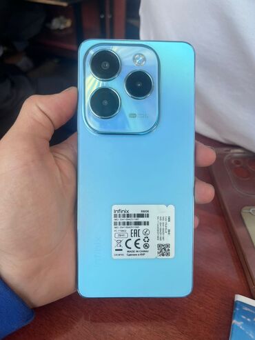 куплю ноут: Infinix Note 40, Б/у, 256 ГБ, цвет - Голубой, 2 SIM