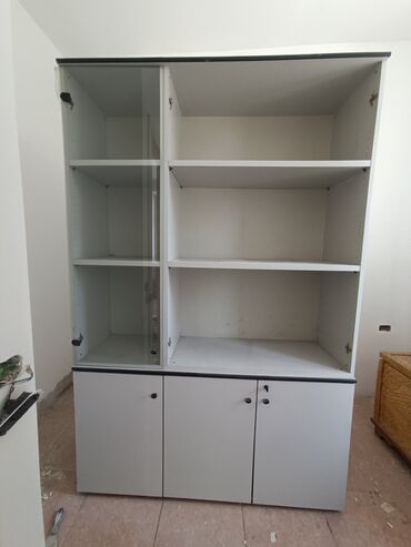 ferrari 208: Комплект офисной мебели, Шкаф, Тумба, цвет - Серый, Б/у