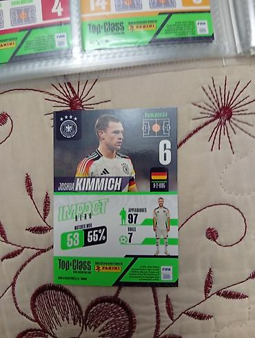 impala: Panini Top Class – Joshua Kimmich “Impact Hero” kolleksiya kartı - — 2