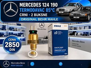 Termostati: MERCEDES 124 190 TERMODAVAC 85C CRNI ORIGINAL BEHR MAHLE | — 3