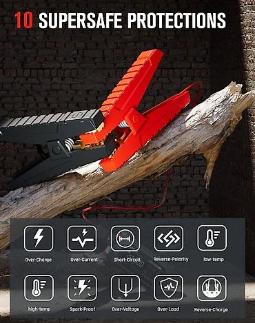 motor atv: GOOLOO A7 12-in-1 Jump Starter + Hava Kompressoru Brend: GOOLOO — 8